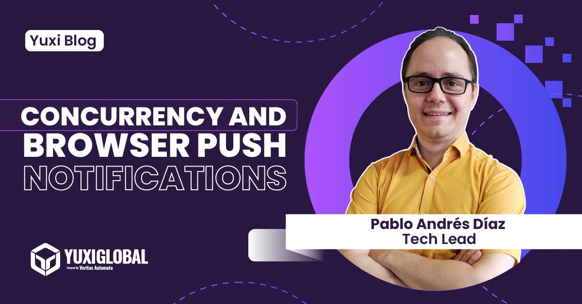 YuxiGlobal's tweet image. Explore Pablo Diaz&apos;s latest blog on managing concurrent requests and real-time browser notifications in web development. Dive into his innovative solutions at hubs.li/Q02dlqbM0.
#WebDev #Concurrency #BrowserNotifications
