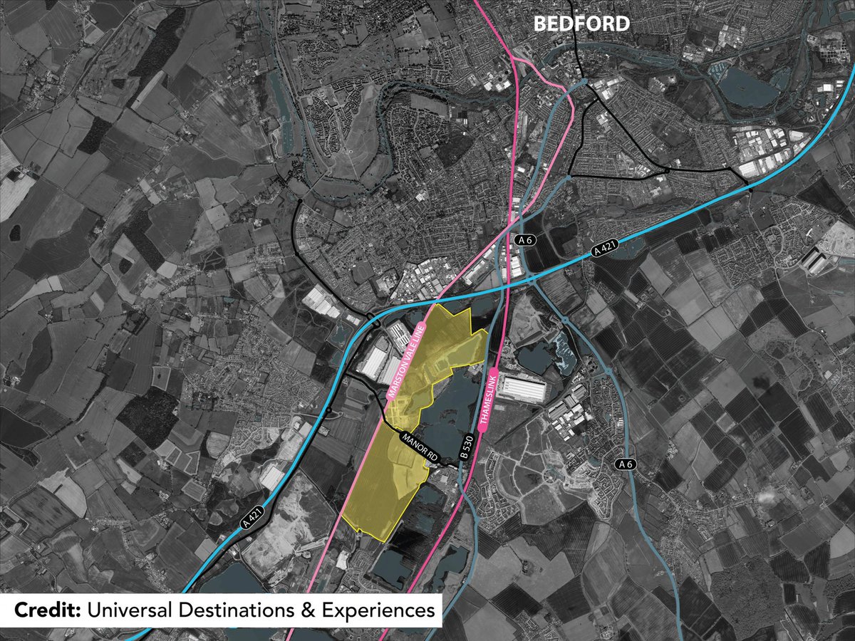 🌍 Universal and Comcast have launched a website making their plans for a UK theme park official: “Universal Destinations &amp; Experiences is in the very early stages of exploring the possibility of a potential park and resort experience in Bedford, England.”
universalukproject.co.uk