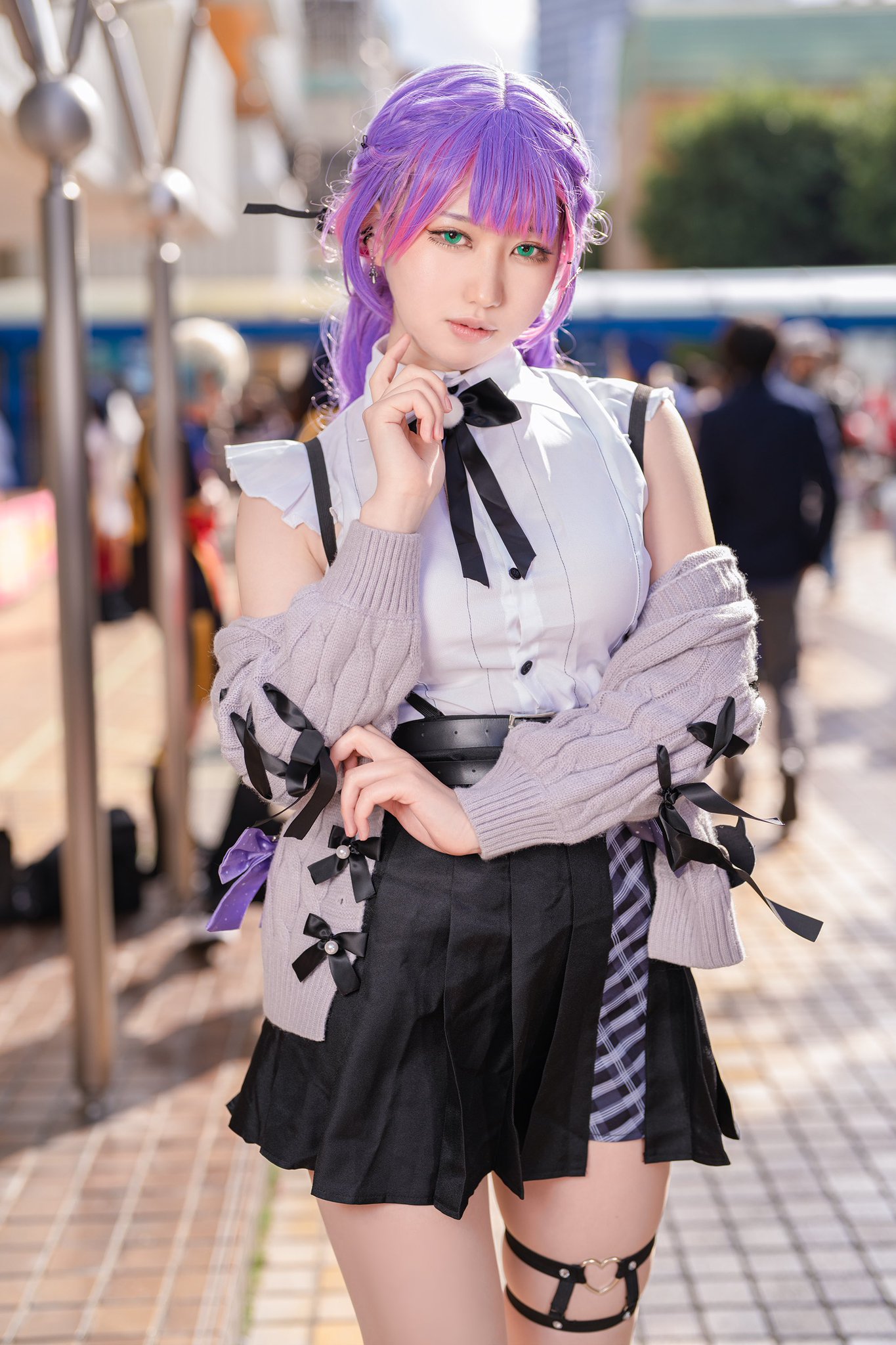 Amazon.co.jp: [milky time] ホロライブ 常闇トワ コスプレ 地雷
