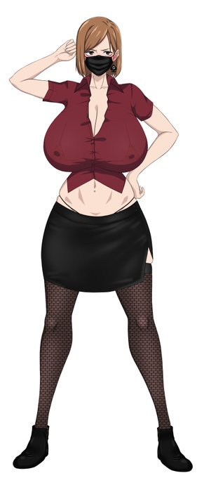 なんかスーツみたいにする予定がファミレスの店員みたいになっちゃったのでそうゆうことにしてこっちのテーブルお願いします。 