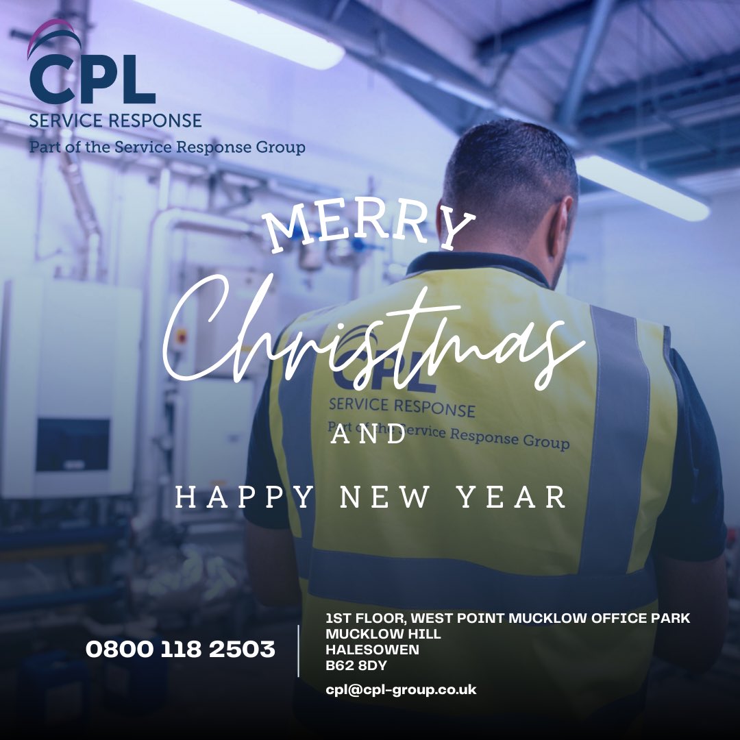 CPL Service Response (@cplgroup) on Twitter photo Wishing everyone a very Merry Christmas and Happy New Year π²
We are open 24 hours a day, 7 days a week, 365 days of the year. So weβre ready and available throughout Christmas and New Year πͺπ»
Website: bit.ly/4796KBk
Phone: 0800 118 2503
Email: cpl@cpl-group.co.uk Wishing everyone a very Merry Christmas and Happy New Year π²
We are open 24 hours a day, 7 days a week, 365 days of the year. So weβre ready and available throughout Christmas and New Year πͺπ»
Website: bit.ly/4796KBk
Phone: 0800 118 2503
Email: cpl@cpl-group.co.uk