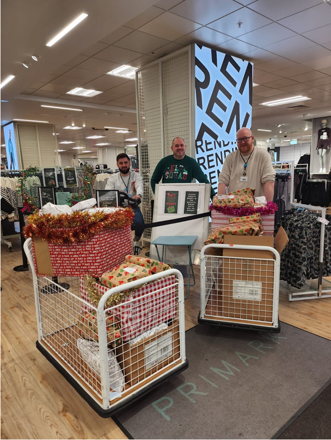 We have had an amazing morning giving out wonderful donations from <a href="/Primark/">Primark</a> for our fantastic <a href="/ThroughCareCov/">Through Care</a> #primarkcares #primarkbroadgate #primarkcoventry #childfriendlycov #participationteamcov #xmas2023 #thankyou