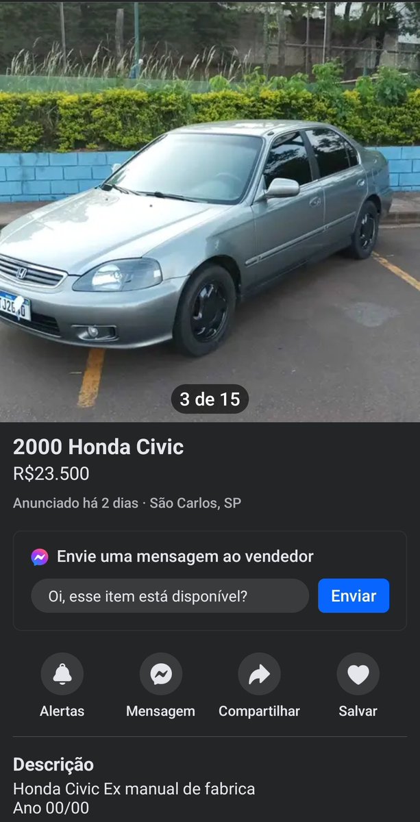 Apreciador de Civic antigo 🤠 tweet media
