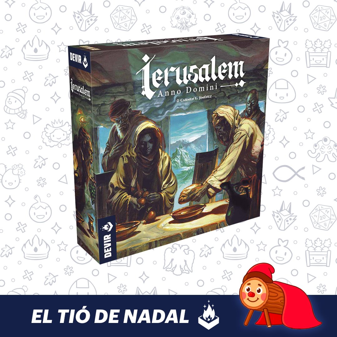 Últim dia de Tióoooo😱! Doneu-li de menjar Likes per guanyar aquest gran joc🗓️
Cada RT que feu serà un cop de bastó. 

Sortejarem Ierusalem entre tots els que piqueu al Tió. Sort!🪵🎁