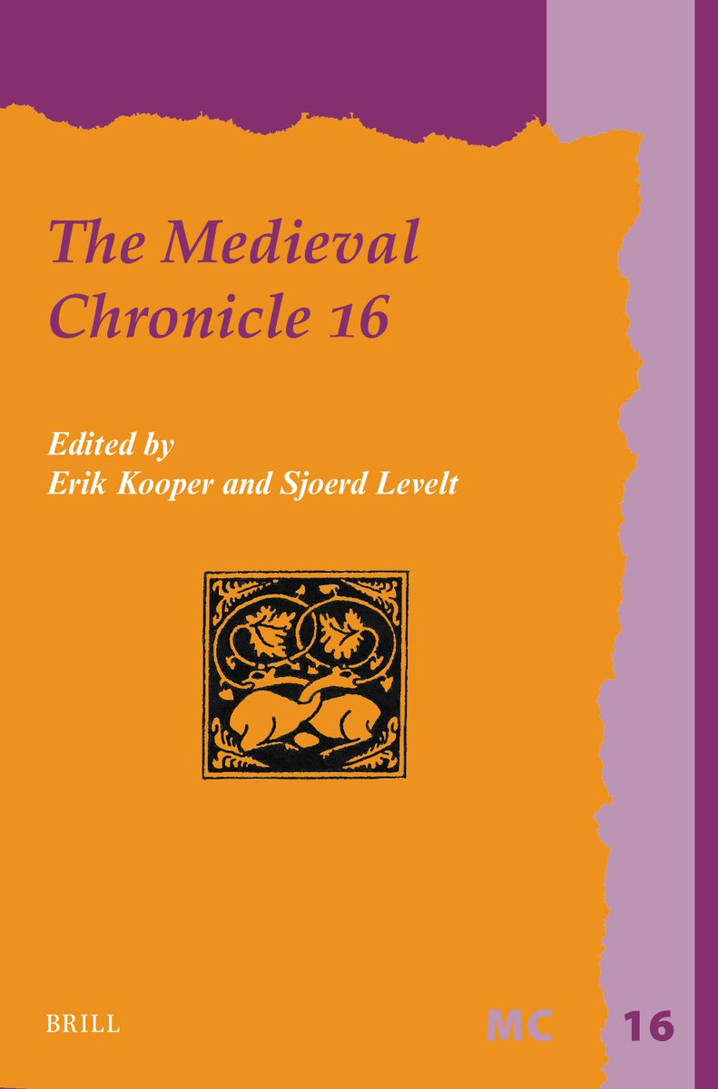 The Medieval Chronicle, Volume 16 (@Brill_History, December 2023)
facebook.com/MedievalUpdate…
brill.com/display/title/…
#medievaltwitter #medievalstudies #medievalhistoriography