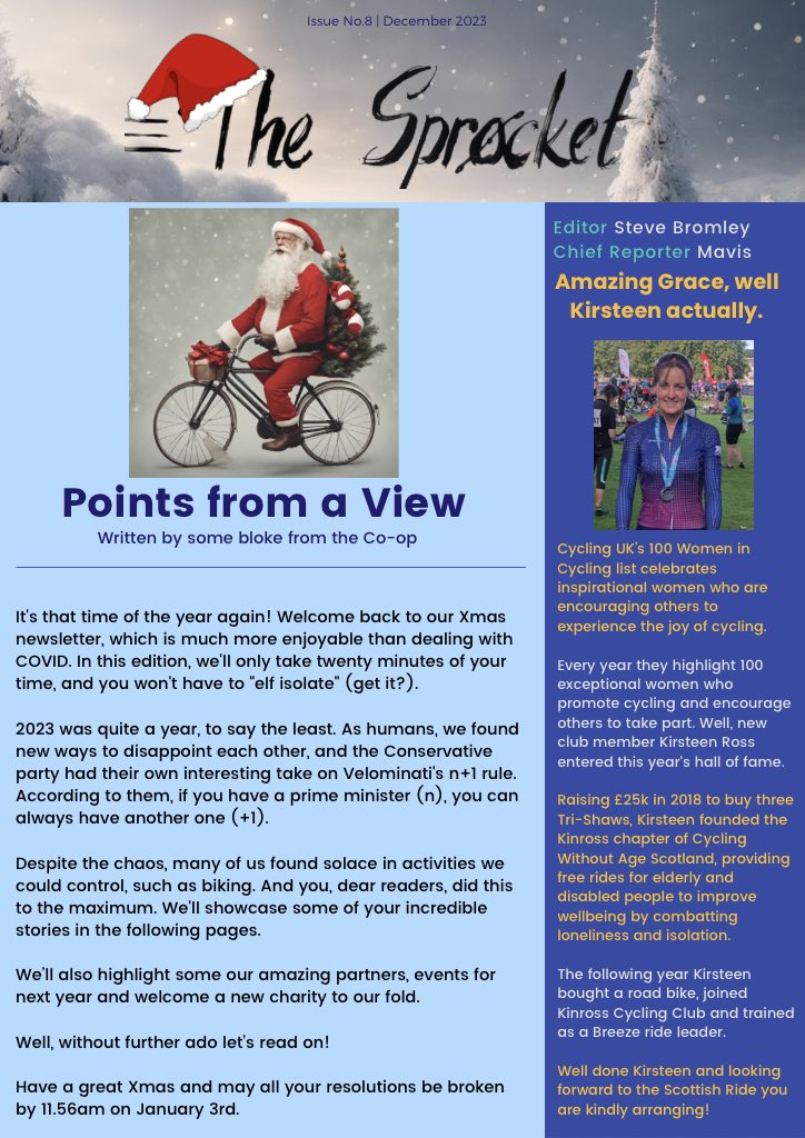 3 💤 til 🎅🏾 . But as you have all featured on the Nice List you get an early treat. Yes! The Blue Light CC Xmas Bumper Annual Newsletter is here. Have a great Xmas! drive.google.com/file/d/1VbV8Hc…