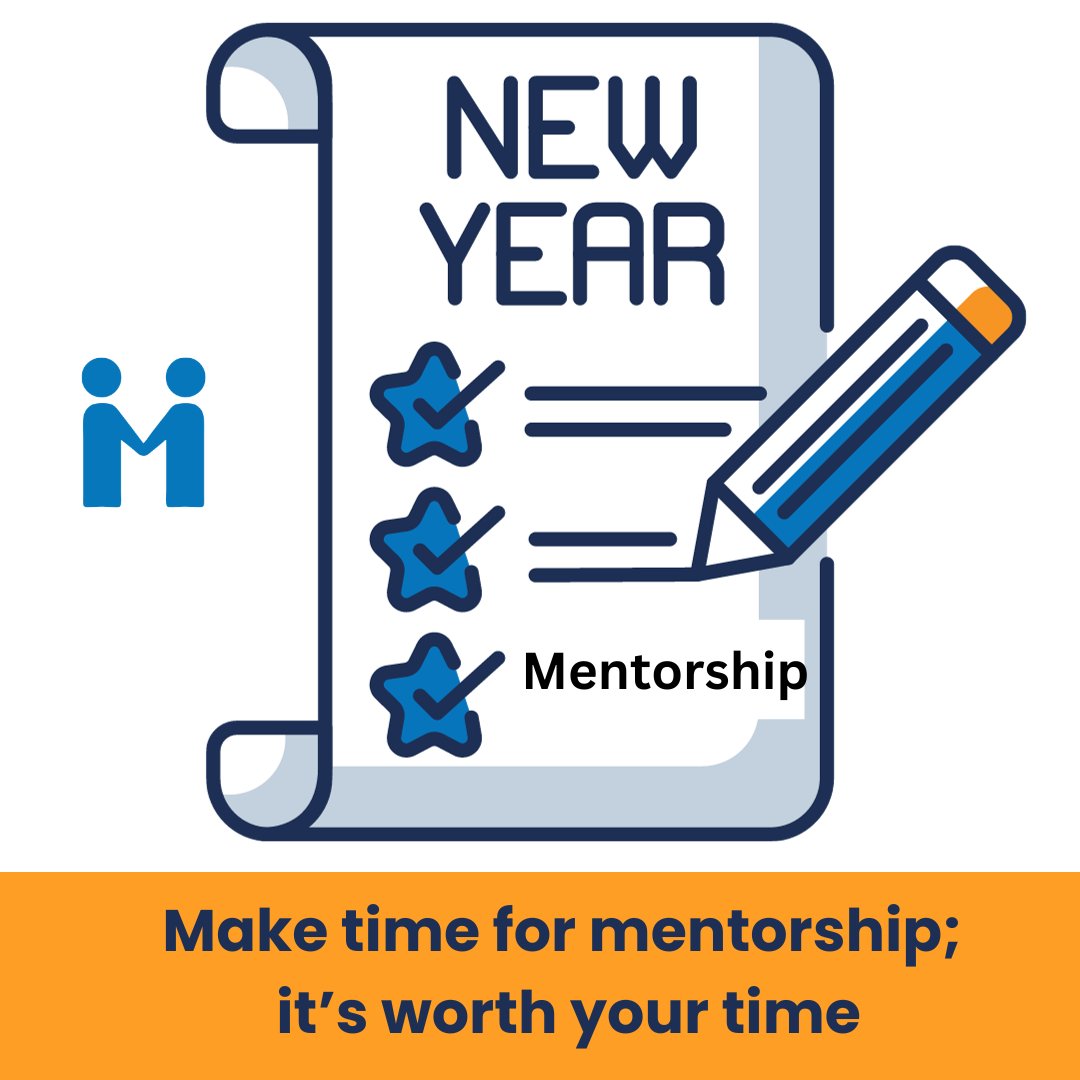 After you take time to unwind and celebrate the holidays, make time to consider adding mentorship to your New Year's resolutions. Mentorship can support your career in education in regards to professional learning, building efficacy, and impact your well-being, #mentorship #edu