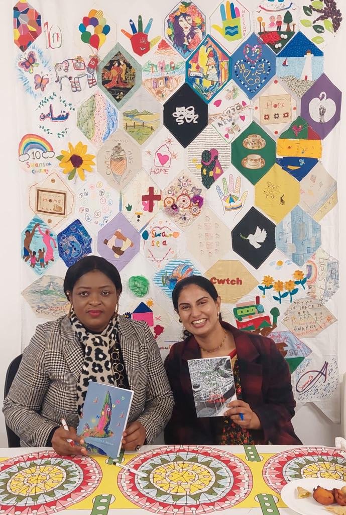 Congratulations to Martha and Aruni on their wonderful book launch at @VolcanoUK last week! Beautiful poetry readings by two incredible women.