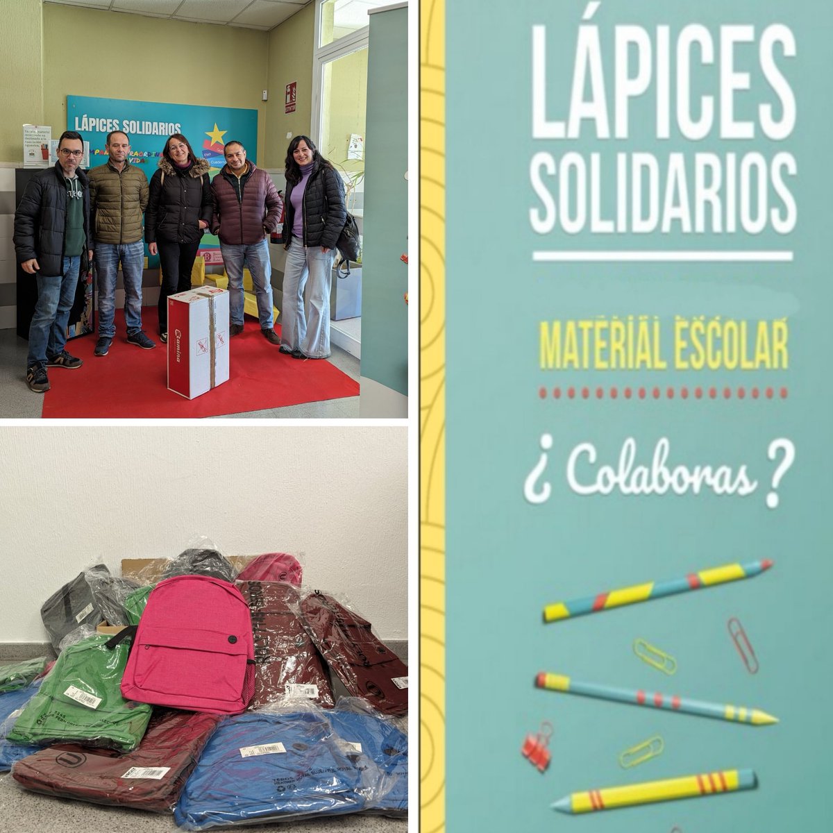 Lápices Solidarios🔗bit.ly/3QZ9A5C

Campaña de Navidad 🎄🎄

Gracias, gracias y gracias 💞💞