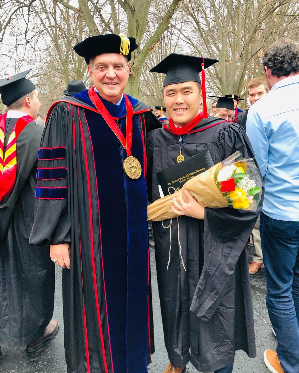NathanielKang's tweet image. Congratulations to @albertmohler on being the longest Seminary President of the Southern Baptist Theological Seminary @sbts. Thank you for contending for the faith for more than 30 years. I am so proud and thankful to be a #SouthernSeminary alumni!

#TrustedForTruth #OldPaths
