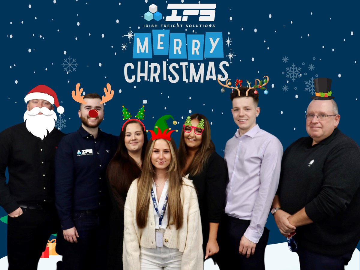 Everyone at Irish Freight Solutions would like to wish you a Very Merry Christmas! 🎄🎅🎁 We hope you all have a wonderful time with your loved ones and we look forward to welcoming you back in the New Year!