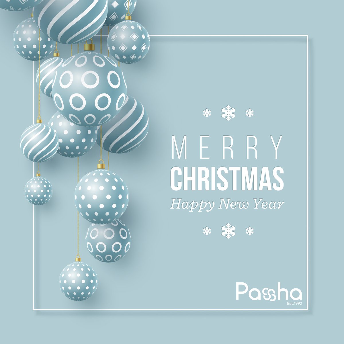 🎄✨ Wishing all our amazing followers a Merry Christmas and a Happy New Year from Team Pasha! ♻️

🌟🎉 May your holidays be filled with joy &amp; laughter 🎁🌍

Here's to a fantastic 2023 filled with new opportunities and achievements! 🌿💙

#MerryChristmas #HappyNewYear #TeamPasha