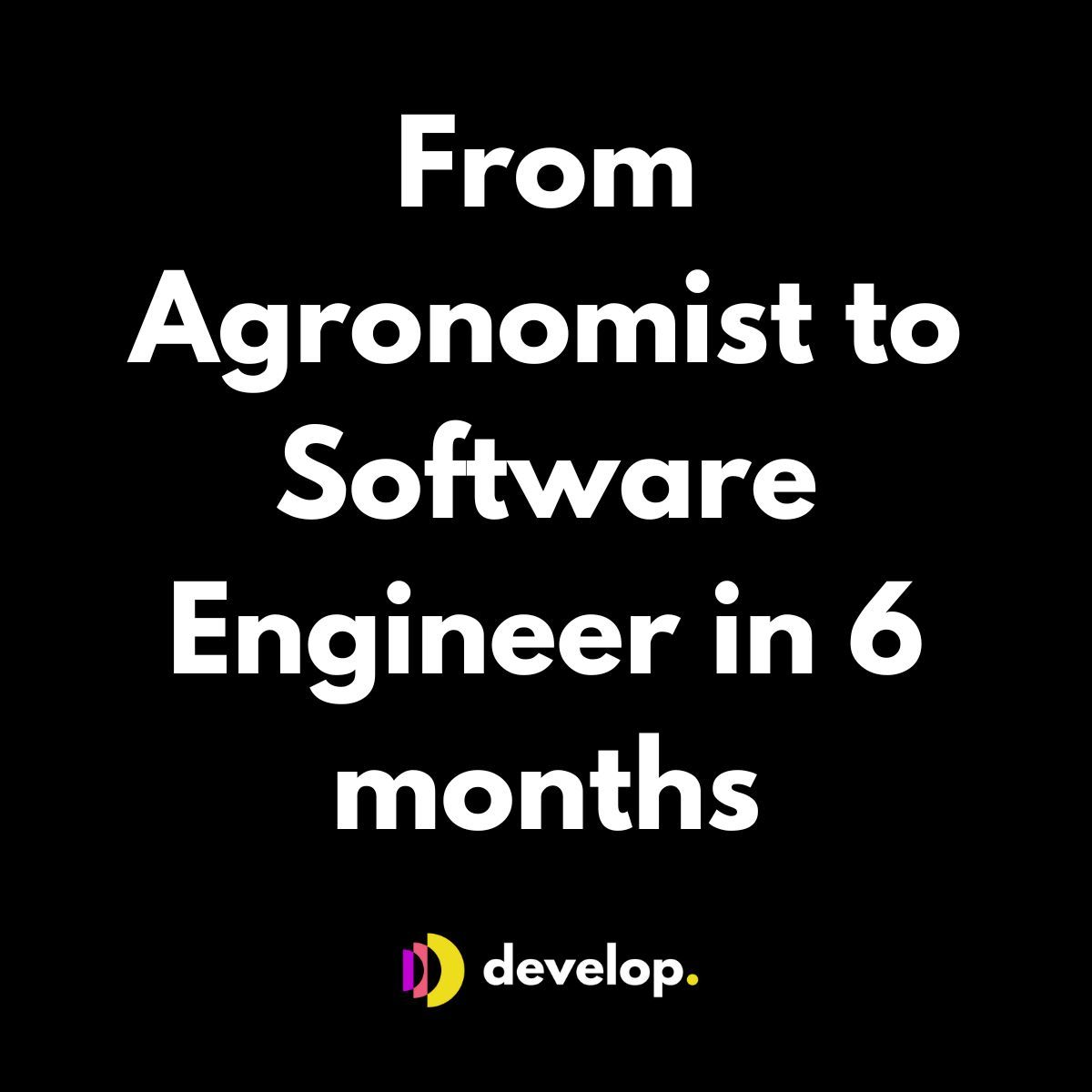 Tech jobs without a tech degree? Absolutely! Explore Marcia Cripps' journey from agronomist to software developer. Battling imposter syndrome? Marcia's insights are the cure. Don't let doubts hold you back—see the transformation beyond the fields. buff.ly/3NPFwYV