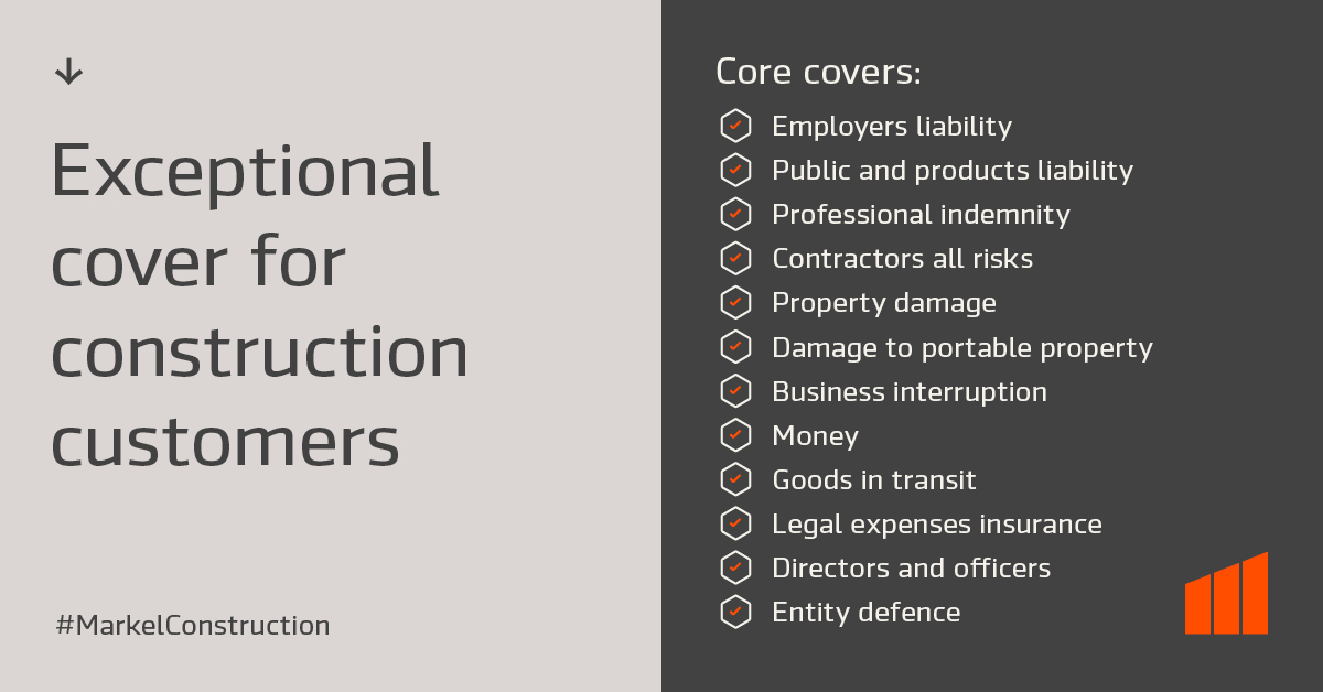 You told us that not having PI coverage available as a package was a key pain point for brokers servicing the construction industry. Learn more about our Markel Construction proposition and download the supporting documents here: uk.markel.com/insurance/insu… #MarkelConstruction