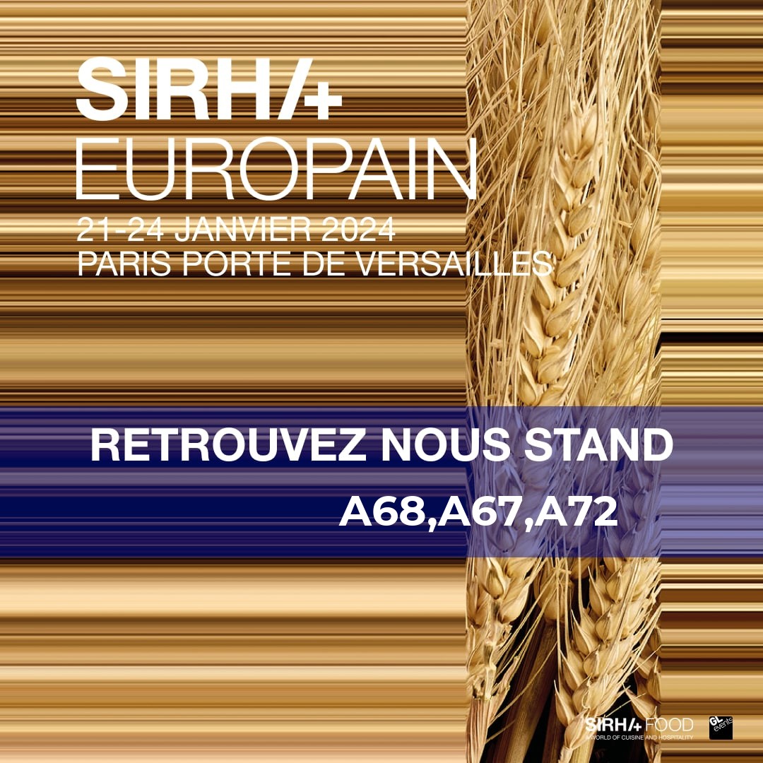 La CNBPF sera présente au salon @SirhaEuropain qui se tiendra du 21 au 24 janvier à Paris Retrouvez-nous ainsi que nos co-exposants sur notre stand A68,A67, A72 En savoir plus ➡️ boulangerie.org/blog/2023/12/1…