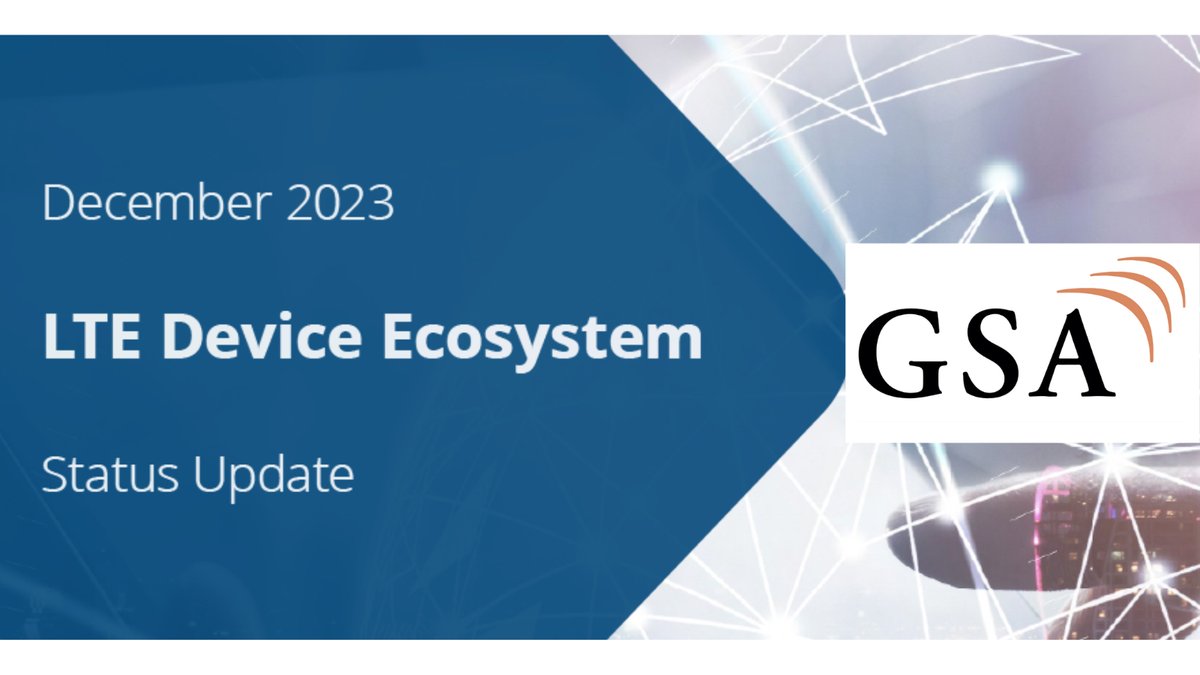 From #mobilephones and #wearable devices to industrial routers and asset trackers, various categories are tracked in this report and detailed in GSA’s GAMBoD database, available to GSA Members and Associates. See latest #LTE ecosystem report here: bit.ly/41yTZP5