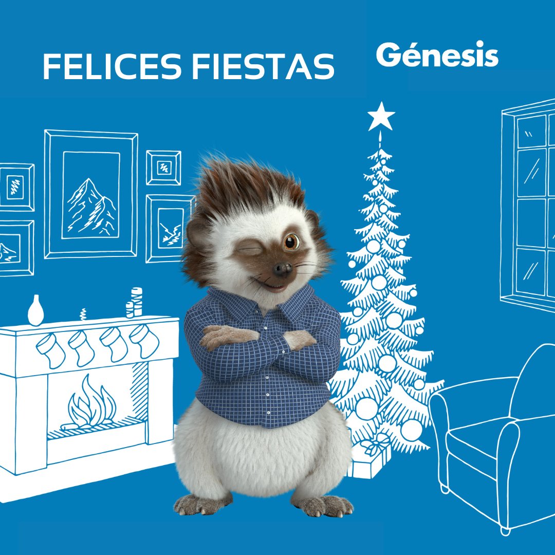 Esta Navidad, rodéate de los tuyos y recuerda que lo más importante son las personas y los momentos que compartimos con ellas.

¡Desde Génesis te deseamos unas felices fiestas! ✨🎄