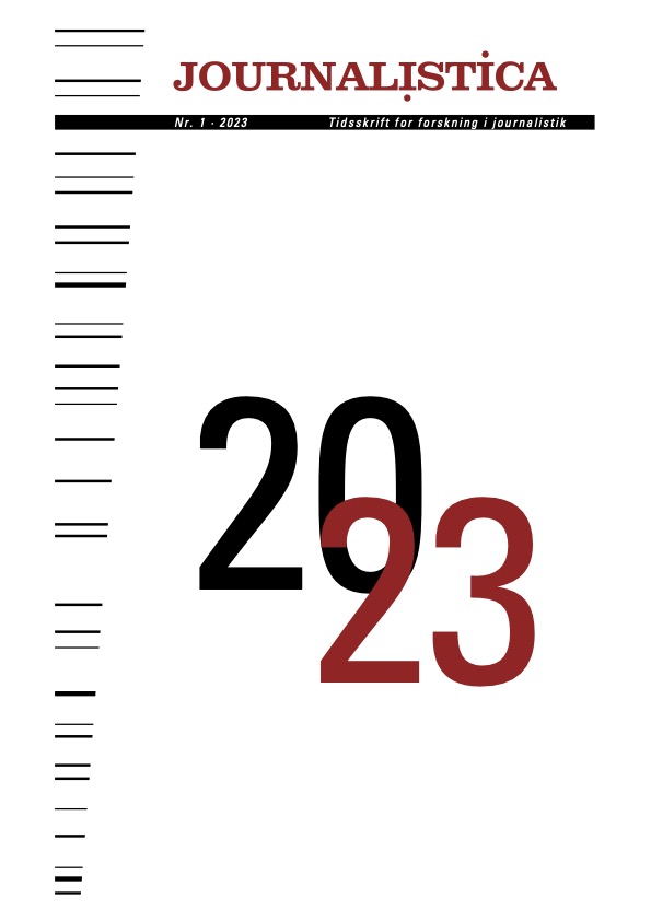 The full issue of Journalistica 2023 is now out, so you can find all of this year’s fantastic contributions on nordic journalism research and practice in one place!

13 articles and reviews by 21 researchers in both Swedish, Norwegian, Danish and English:
 tidsskrift.dk/journalistica/…