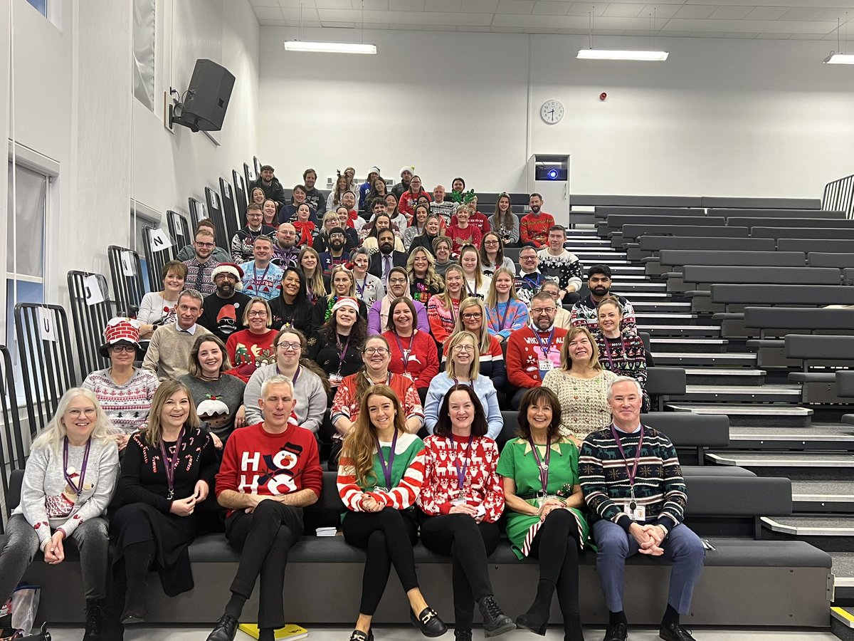 Fabulous effort from our staff today for #ChristmasJumperDay 🎅🏼🎄😊