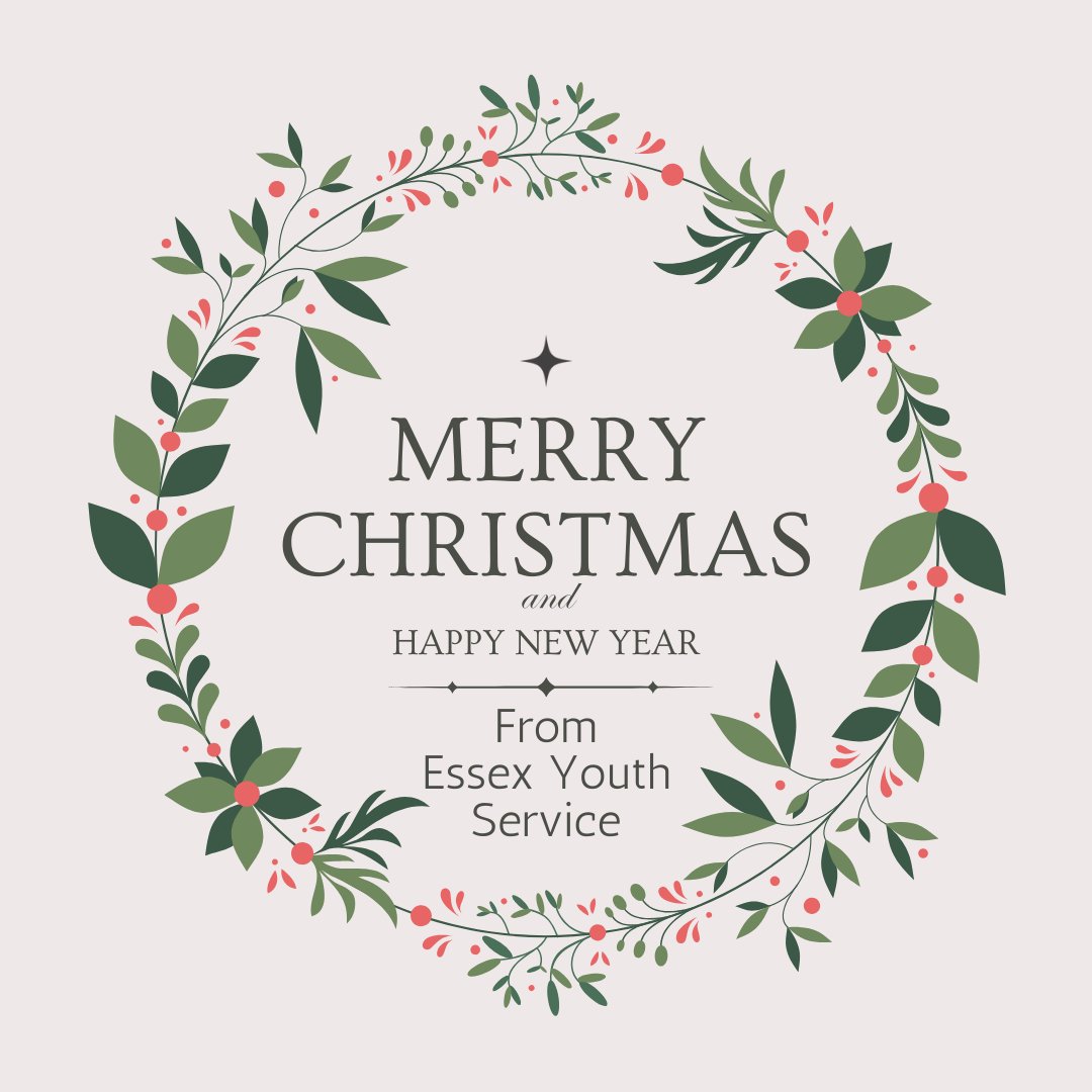 Essex Youth Service wishes you all a Merry Christmas and a Happy New Year!