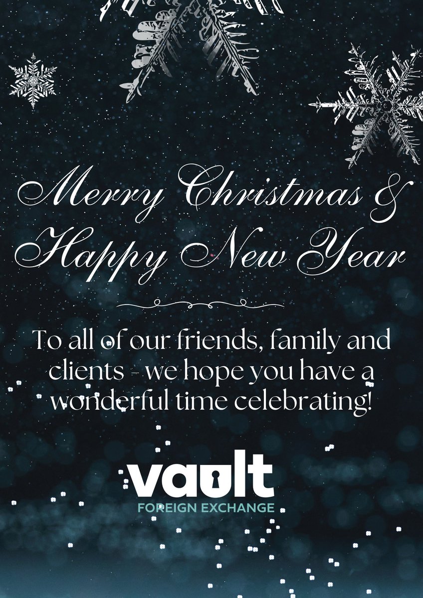 Merry Christmas & Happy New Year, from all of us at Vault FX 😃