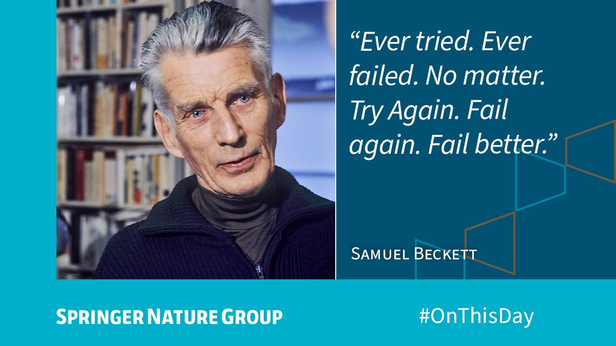 Samuel Beckett, who died #OTD in 1989, was an author, critic, and playwright, winner of the Nobel Prize for Literature in 1969. He wrote in both French and English and is perhaps best known for his plays, especially En attendant Godot.