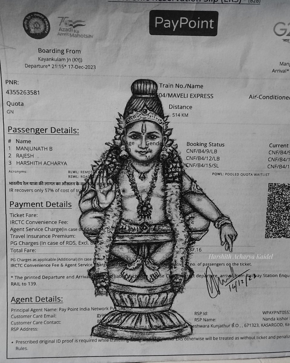 HarshithAchar11's tweet photo. Swamiye Sharanam Ayyappa🙏 https://t.co/tfsR2MEjz2