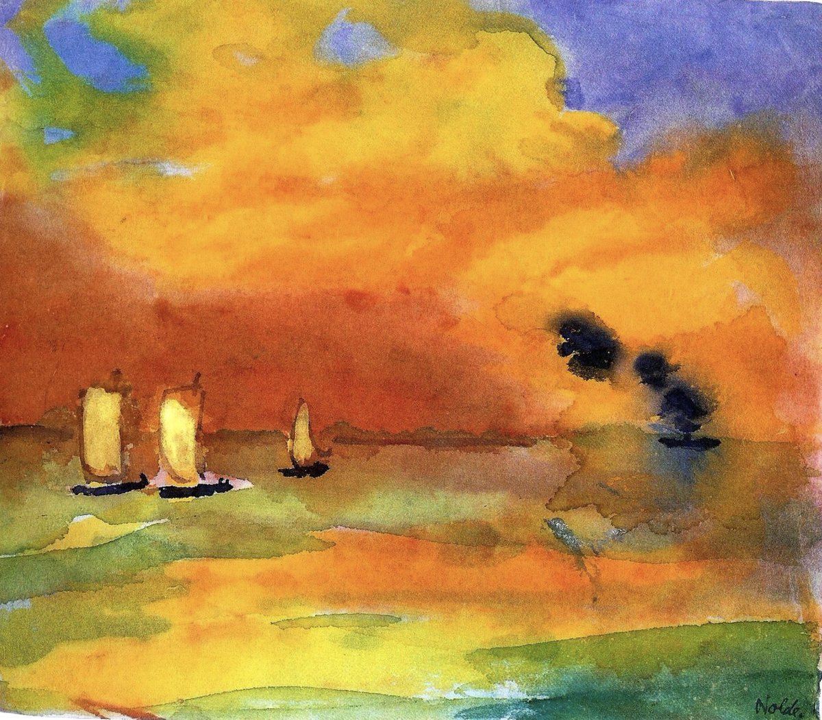 Emil Nolde - Paysage maritime (1935)
monoeil.blog/emil-nolde/

#emilnolde #art #peinture #arte #artwork #painting #monoeil #pittura