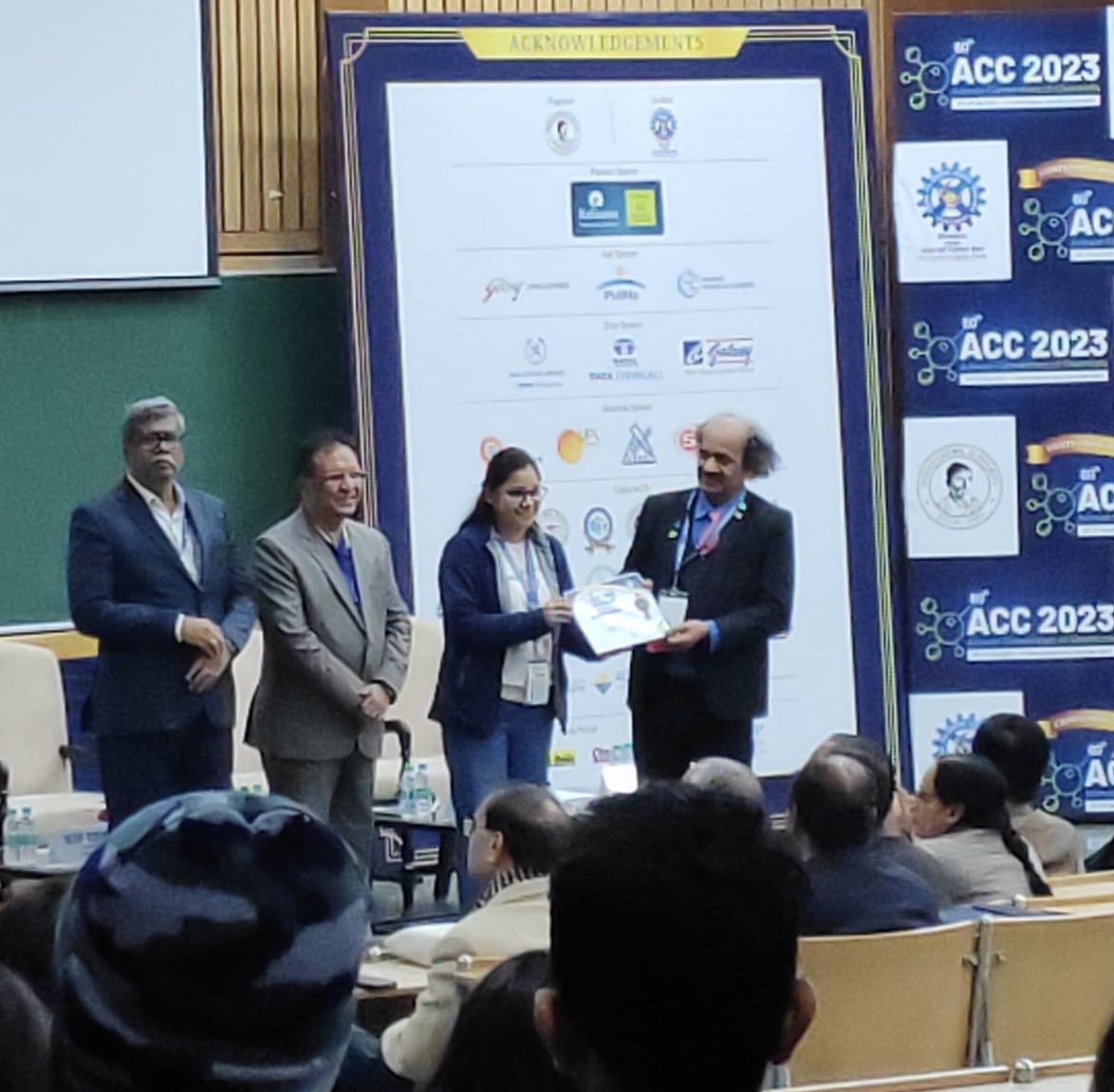 Sudipta Raha Roy (@srrlab) on Twitter photo Congratulations! Neha (<a href="/nehadagar26/">Neha Dagar</a>) for winning the best poster award at the ACC2023! <a href="/Chemistry_iitd/">Chemistry_IIT Delhi</a> <a href="/CSIR_IND/">CSIR, India</a> Congratulations! Neha (<a href="/nehadagar26/">Neha Dagar</a>) for winning the best poster award at the ACC2023! <a href="/Chemistry_iitd/">Chemistry_IIT Delhi</a> <a href="/CSIR_IND/">CSIR, India</a>