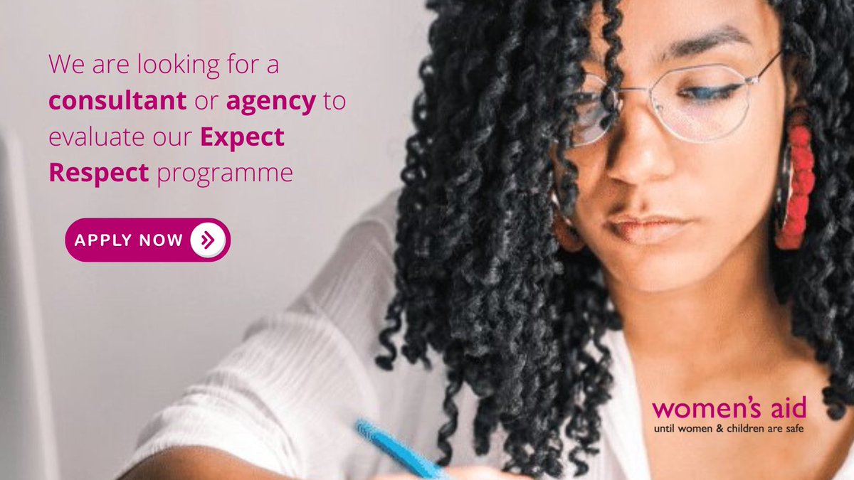 Are you an evaluation consultant or agency who could help assess our #ExpectRespect work in schools? Read more and get in touch by 2nd of January: womensaid.org.uk/job/iit-advert…