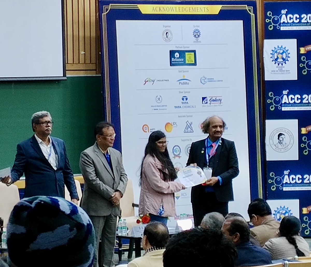Sudipta Raha Roy (@srrlab) on Twitter photo Congratulations! Swati (<a href="/SWATISI44588811/">SWATI SINGH</a>), for winning the best poster award at the ACC2023! <a href="/Chemistry_iitd/">Chemistry_IIT Delhi</a> <a href="/CSIR_IND/">CSIR, India</a> Congratulations! Swati (<a href="/SWATISI44588811/">SWATI SINGH</a>), for winning the best poster award at the ACC2023! <a href="/Chemistry_iitd/">Chemistry_IIT Delhi</a> <a href="/CSIR_IND/">CSIR, India</a>