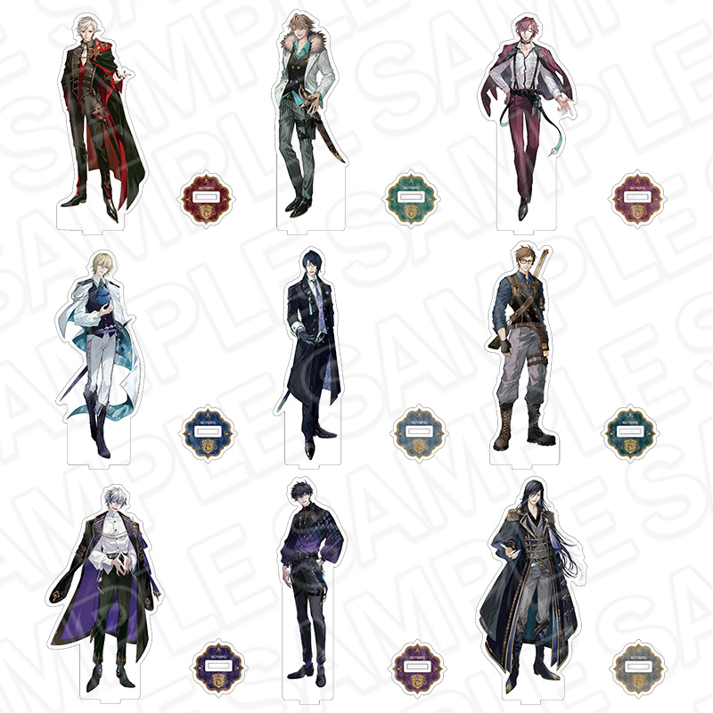 イケメンヴィラン アクスタ 全キャラセット ❄CYBIRD SHOP⛄ 【完売情報】 ご好評につき「イケメンヴィラン 闇夜に