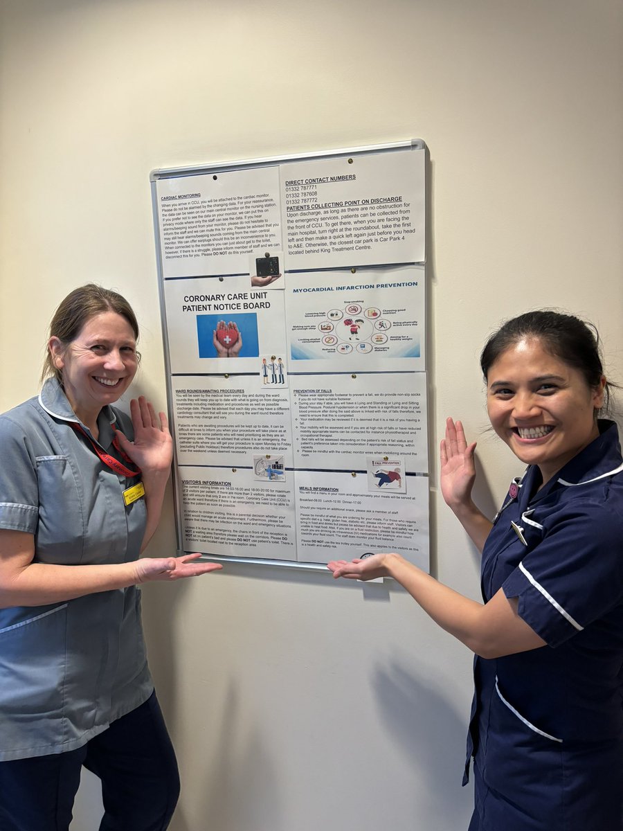 Simone Rizzi (@simonerizzi91) on Twitter photo The staff in <a href="/CCU_RDH/">Coronary Care Unit RDH</a> making sure all our patients have the right information during their stay in hospital! Very proud of the team for the clear message to all our patients and families <a href="/UHDBTrust/">University Hospitals of Derby and Burton NHS FT</a> <a href="/UHDB_PatientExp/">UHDB Patient Experience Team</a> <a href="/alisonwadlow1/">alisonwadlow</a> <a href="/Donnalbird/">Donna</a> The staff in <a href="/CCU_RDH/">Coronary Care Unit RDH</a> making sure all our patients have the right information during their stay in hospital! Very proud of the team for the clear message to all our patients and families <a href="/UHDBTrust/">University Hospitals of Derby and Burton NHS FT</a> <a href="/UHDB_PatientExp/">UHDB Patient Experience Team</a> <a href="/alisonwadlow1/">alisonwadlow</a> <a href="/Donnalbird/">Donna</a>