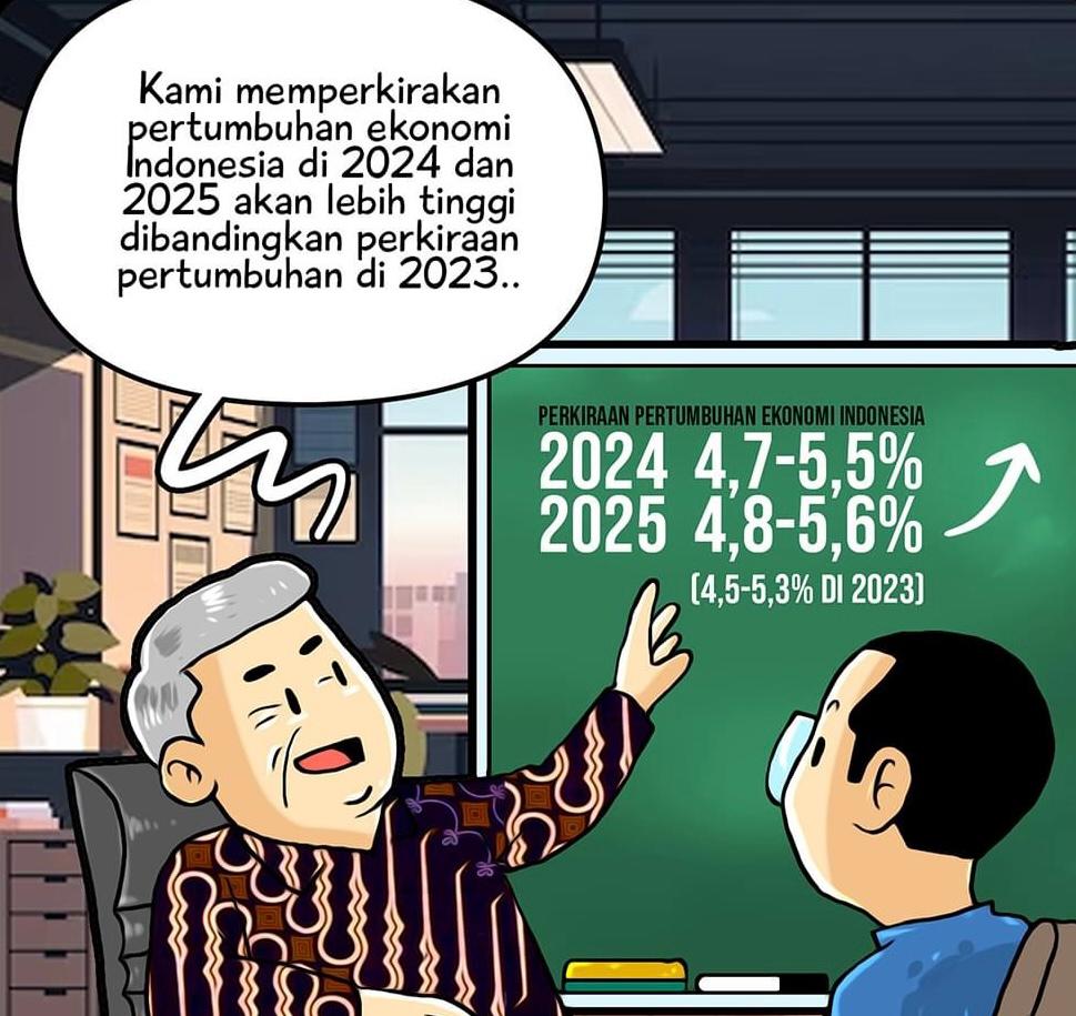 Perkiraan Pertumbuhan Ekonomi Indonesia
#Ekonomi #EkonomiIndonesia #IndonesiaMaju #PerekonomianTumbuh