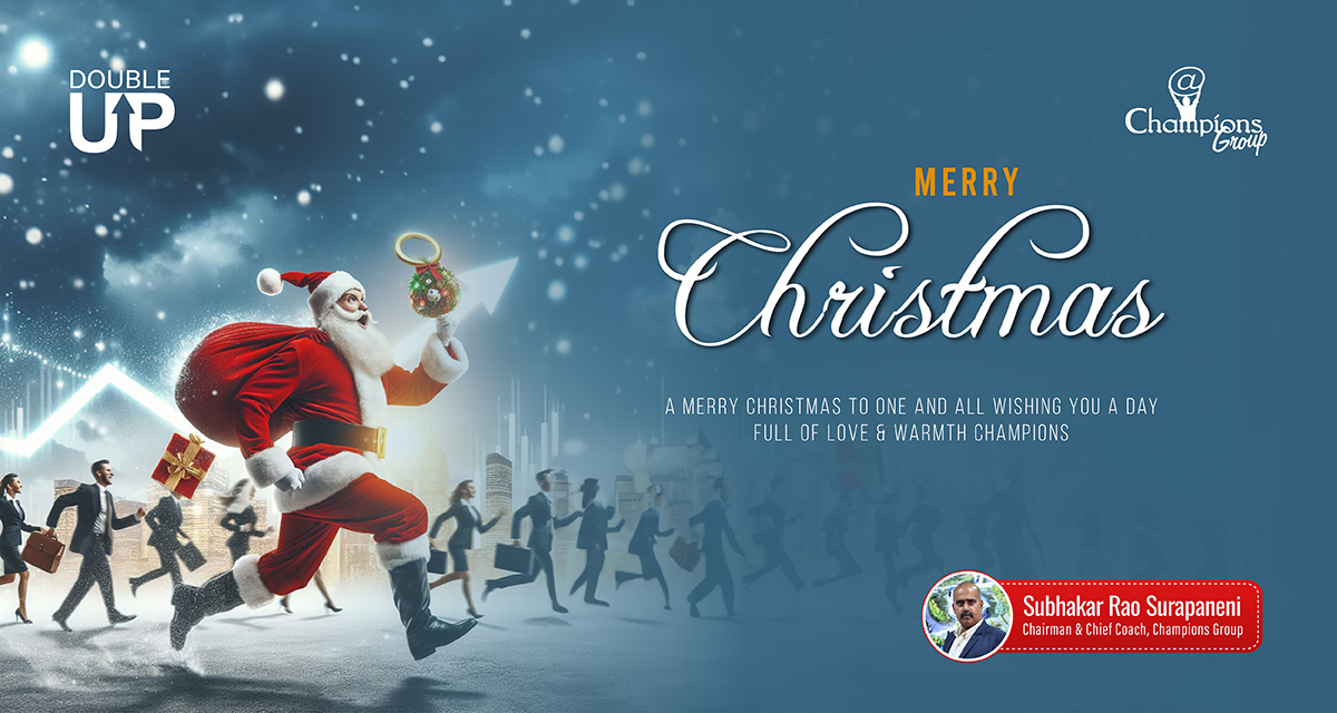 May this joyous holiday season fill your hearts and homes with love, peace, happiness, and prosperity Champions. Wishing you all a truly blessed and memorable Christmas. #MerryChristmas #Christmas #ChampionsGroup #Christmas2023
