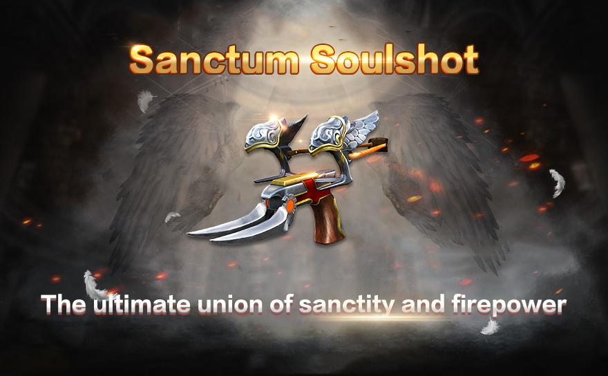 Meet the 'Sanctum Soulshot' – the ultimate union of sanctity and firepower. Each draw brings a destiny-defining moment; every hit, an epic tale. Forge your legend with this divine artifact🌟🏹💫