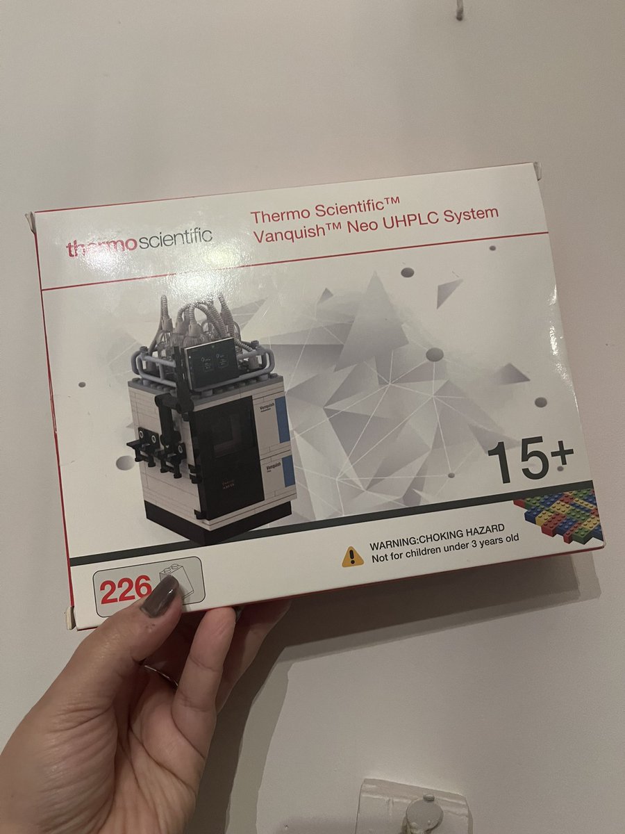 Paula Ferreira Montenegro (@paula_ferreiram) on Twitter photo So thrilled with my sweet gift from <a href="/thermosci/">Thermo Scientific</a> ! đ An adorable UHPLC Lego now proudly displayed on my desk. Thanks for this delightful blend of science and creativity! đ§ȘđŹ <a href="/mehiri_group/">M. Mehiri Research Group (Marine Natural Products)</a> <a href="/NiceChemistry/">Institut Chimie Nice</a> <a href="/Univ_CotedAzur/">UniversitĂ© CĂŽte d'Azur</a>
#HappyScientist #UHPLC So thrilled with my sweet gift from <a href="/thermosci/">Thermo Scientific</a> ! đ An adorable UHPLC Lego now proudly displayed on my desk. Thanks for this delightful blend of science and creativity! đ§ȘđŹ <a href="/mehiri_group/">M. Mehiri Research Group (Marine Natural Products)</a> <a href="/NiceChemistry/">Institut Chimie Nice</a> <a href="/Univ_CotedAzur/">UniversitĂ© CĂŽte d'Azur</a>
#HappyScientist #UHPLC