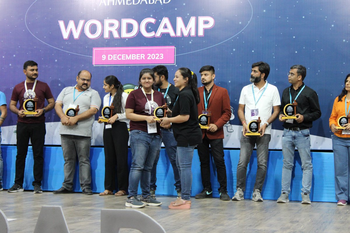 wpdevrahul's tweet image. A million thanks to everyone who made #WCAhmedabad unforgettable! What a whirlwind of learning, connecting, and celebrating WordPress. We'll see you next year!