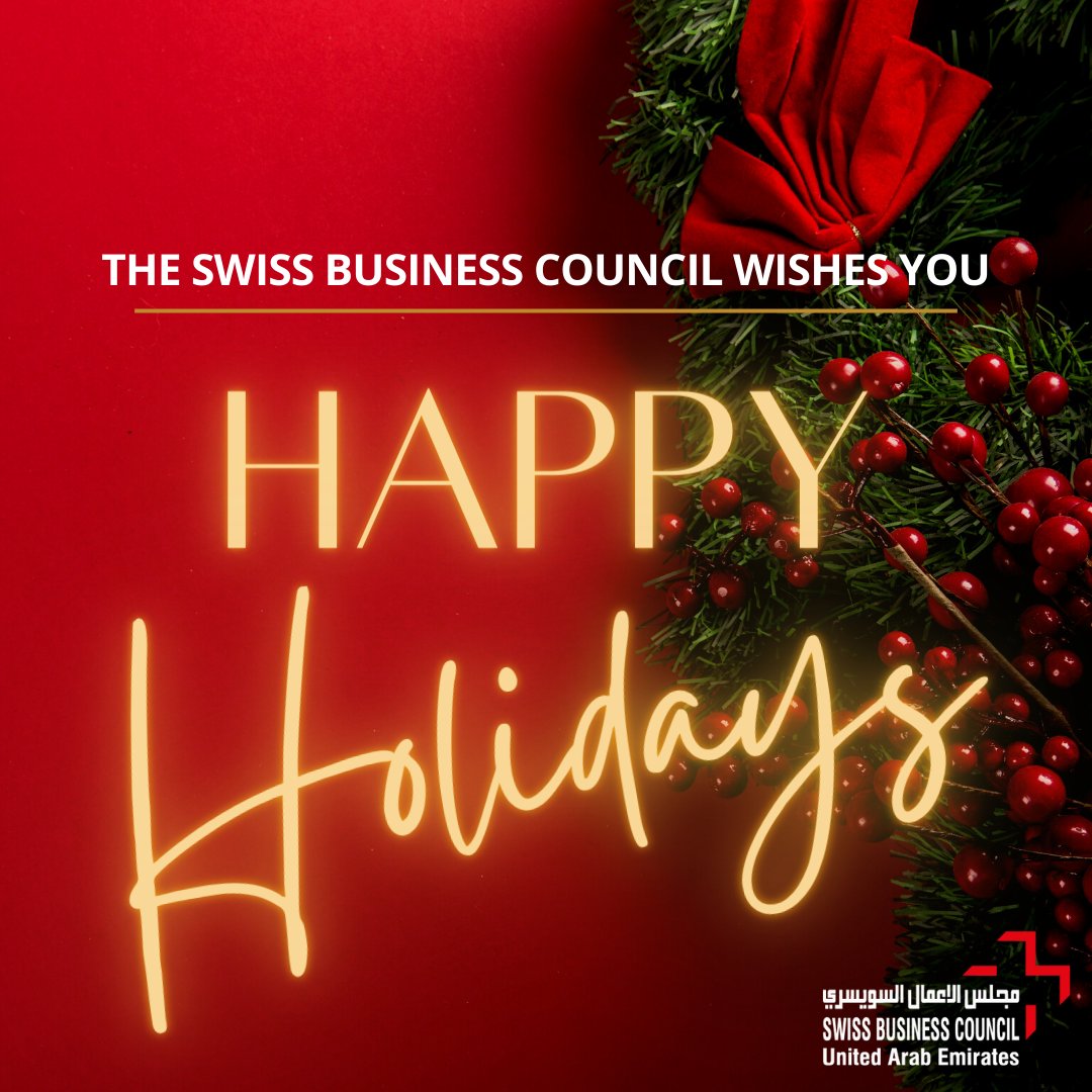 Season's Greetings from the Swiss Business Council - we wish you and your loved ones a wonderful festive season! #seasonsgreetings #happyholidays #merrychristmas #happynewyear #bestwishes #christmastime #swissbusinesscouncil #swissabroad  #happynewyear2024 #festiveseason