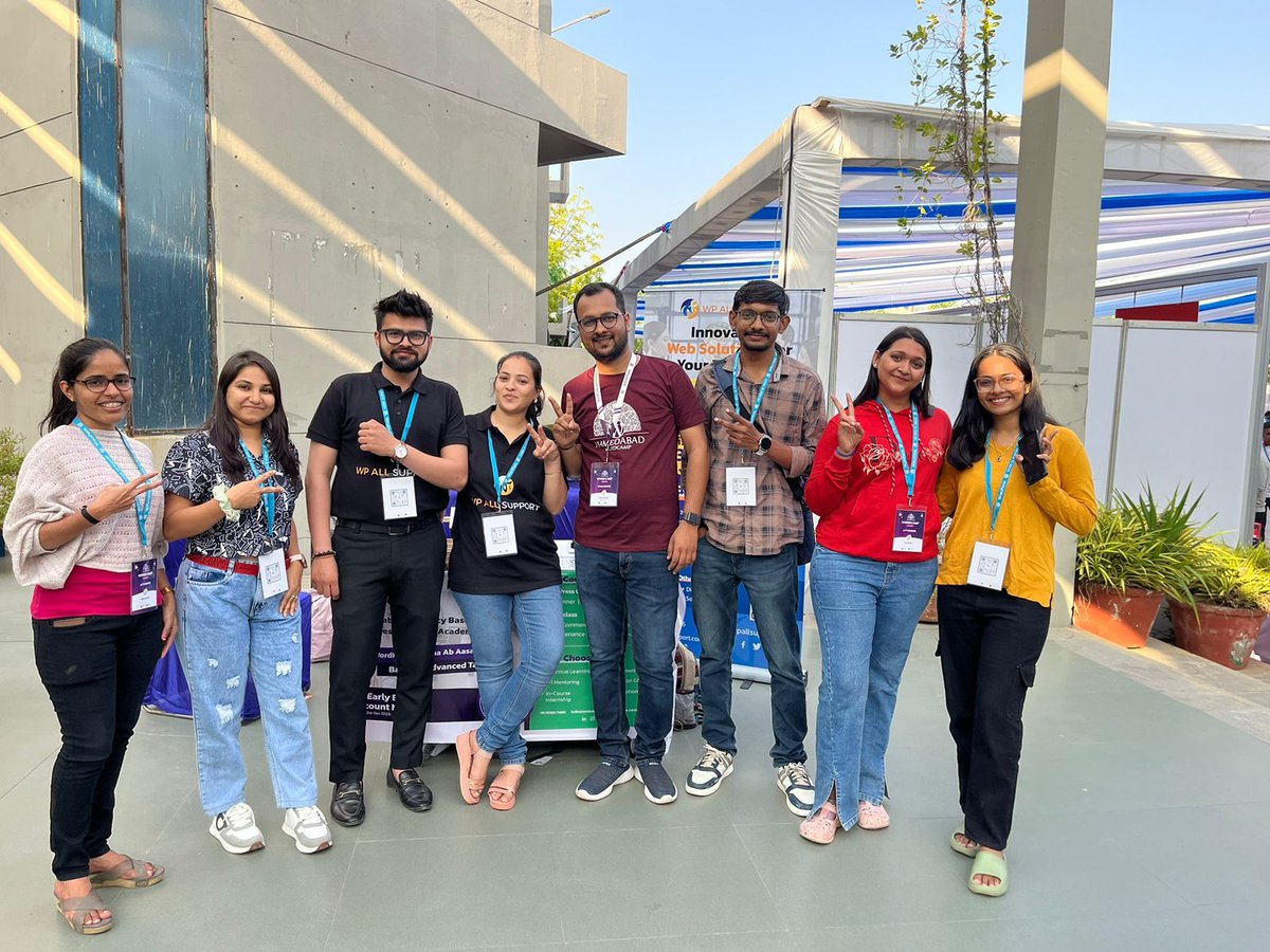 wpdevrahul's tweet image. A million thanks to everyone who made #WCAhmedabad unforgettable! What a whirlwind of learning, connecting, and celebrating WordPress. We'll see you next year!