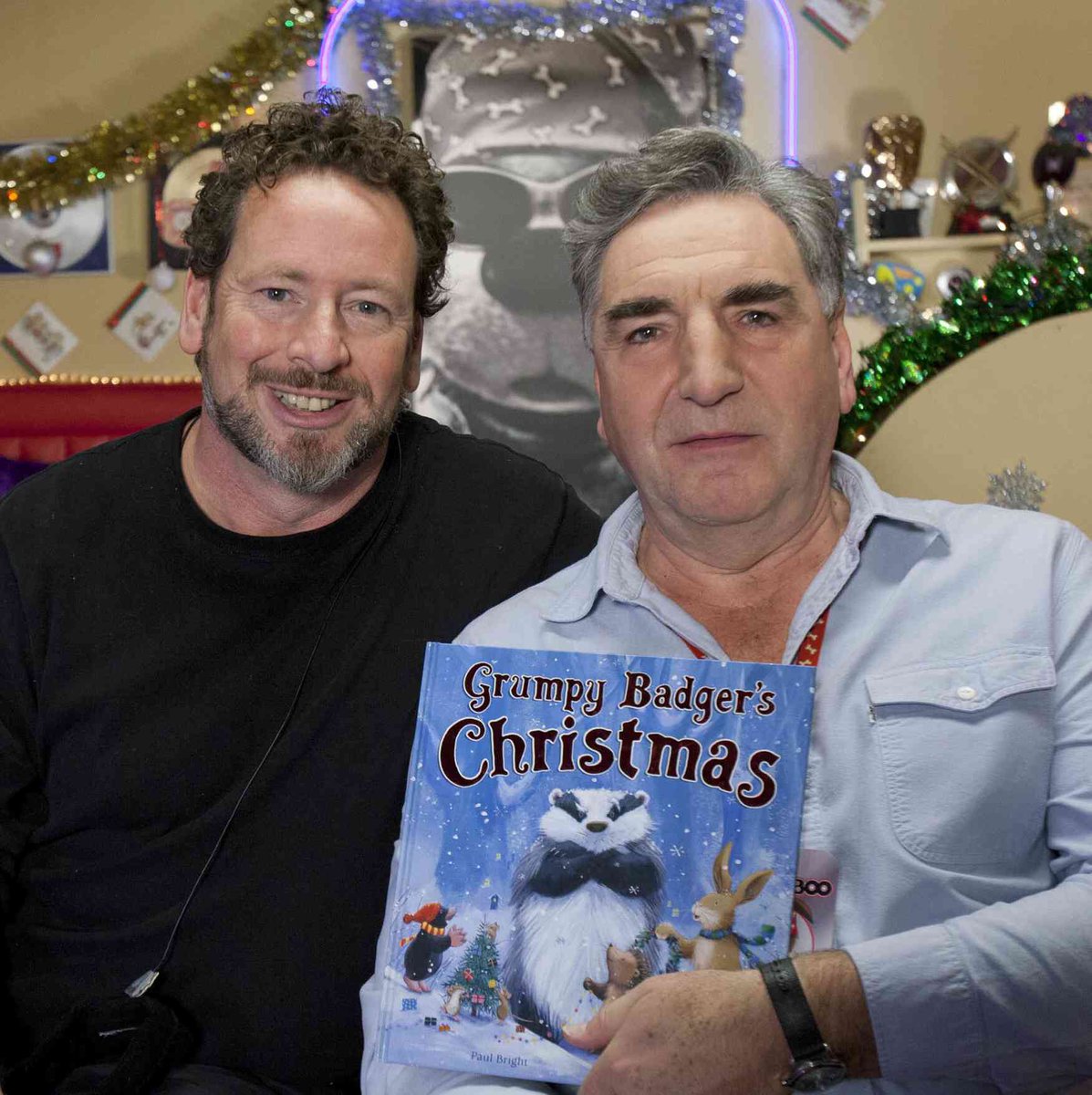 Grumpy Badgers Christmas read by Jim Carter to Bookaboo. Grumpy Christmas Fun. Watch online including here youtu.be/84FpNXVxvos?si… #jimcarter #christmas #kids #story