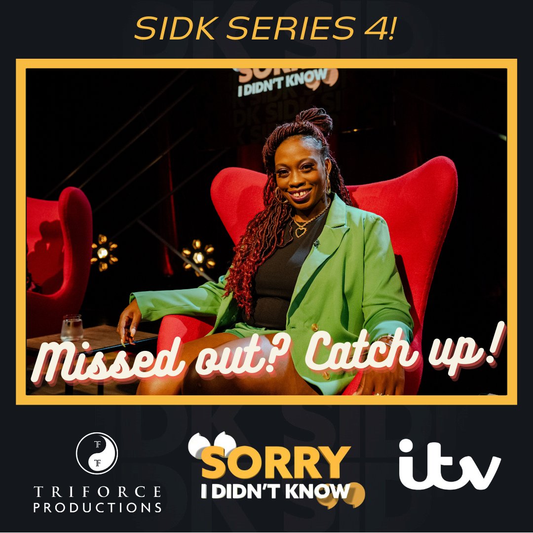 🎉START THE NEW YEAR WITH SIDK!🎉 @Sikisacomedy wants you to tune in to ITVX and catch up on the BRAND NEW SERIES of Sorry, I Didn't Know! 🔗See #linkinbio #SIDK #SoonCome #BlackUK #BlackExcellence #UKBlackTalent #BlackBritish #AfroBritish #BlackInBritain