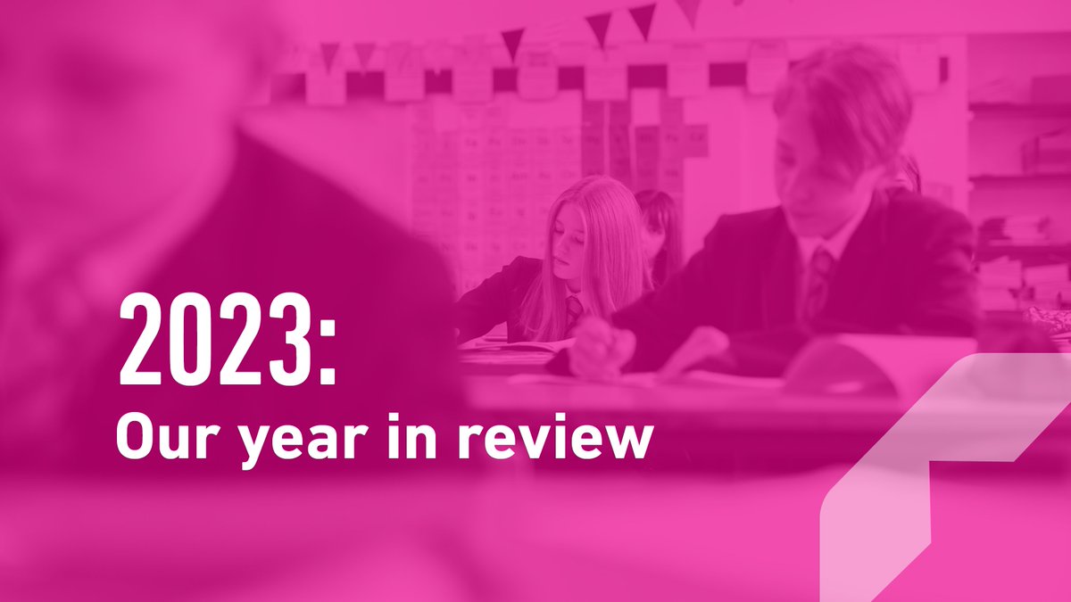 As a new year dawns, we're taking inspiration from our achievements of the past 12 months and looking ahead to another year of nurturing today's young people and inspiring tomorrow's leaders. Read our review of 2023 here: staracademies.org/news-story/202… #WeAreStar