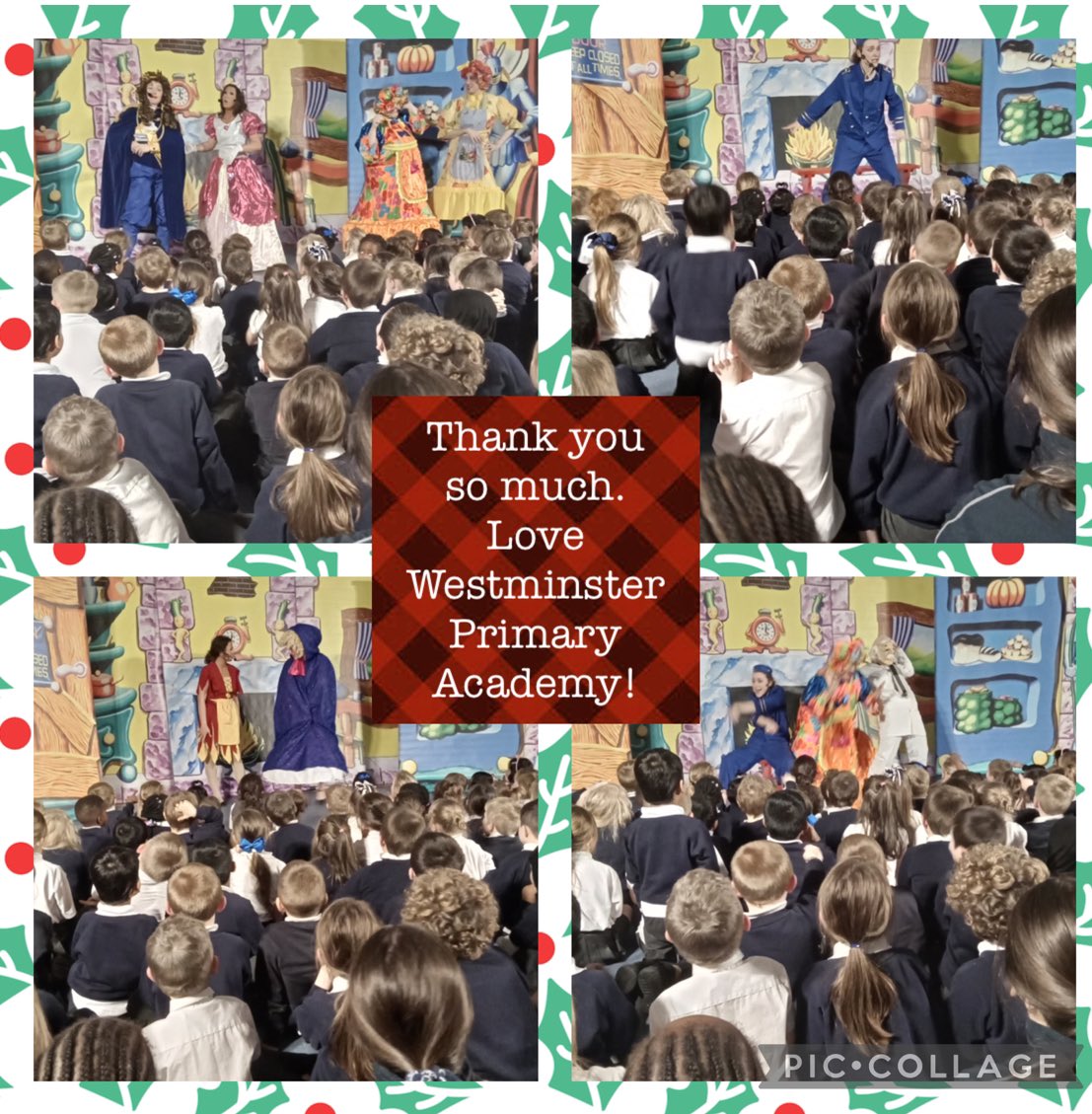 The children of Westminster Primary Academy would like to thank @hydrocknews for an amazing afternoon watching the Cinderella pantomime and eating popcorn. We had a great time!