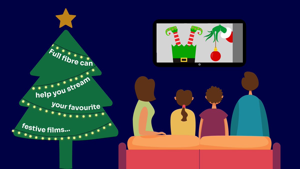 More people can stream their favourite festive films with a fast connection this year. 🎄📺 Our research reveals 57% of UK homes can sign up to full-fibre internet – offering faster, more reliable broadband connections. Read more ⬇️ ofcom.org.uk/news-centre/20…