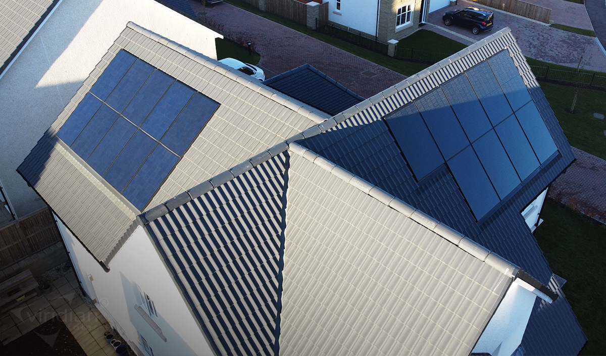 Happy #fusionfriday!
The owners of this private home in Newton Mearns, Glasgow, already had 9 x PV16-270 installed on their roof when they decided they wanted more!
M&amp;F Group installed 10 x PV16-405 M10 #roofintegrated #solar panels helping them to reduce energy costs.