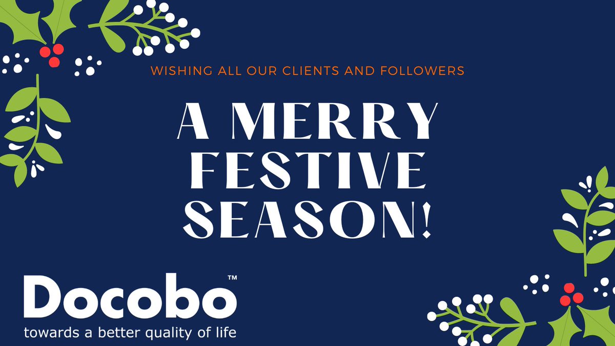 We're wishing all our wonderful #Docobo clients, users and patients a wonderfully Happy Christmas! See you in the New Year!