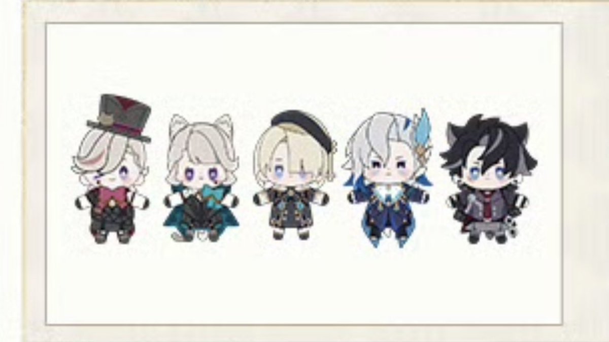 リネ・リネット・フレミネ・ヌヴィレット・リオセスリの指人形……