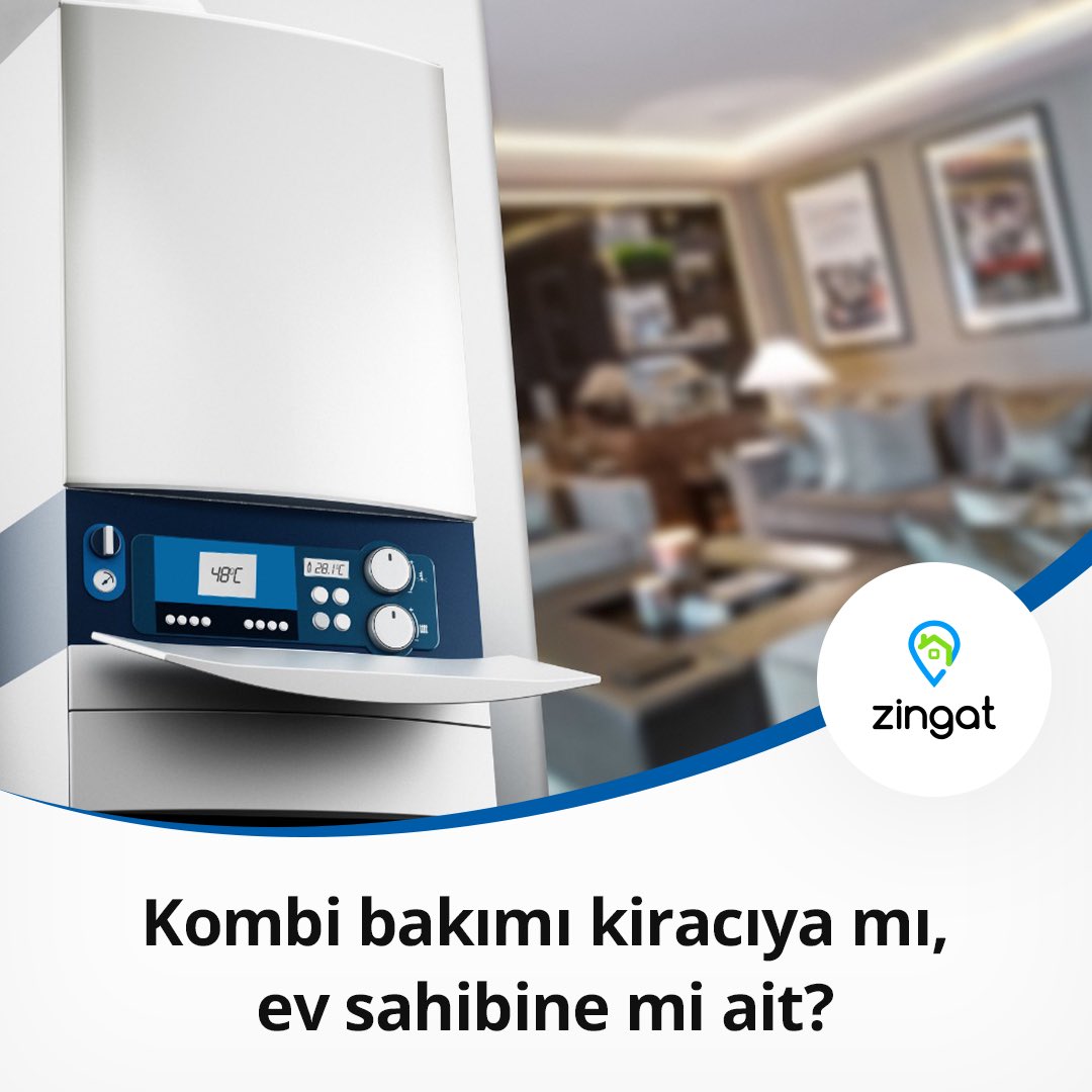 Özellikle soğuk kış aylarında kombi bakımı ısınma kalitesini önemli ölçüde etkiliyor.
Peki, kombi bakımı ev sahibine mi kiracıya mı ait? 
Öğrenmek için tıklayın. 👉🏻 l24.im/RnopA

#zingat #kombi