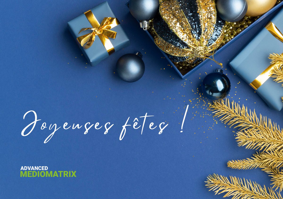 Le clap de fin de cette année 2023 approche ! 🎉

Bonne année et merveilleux vœux à tous pour 2024, encore merci pour votre confiance!

Rendez-vous l’année prochaine avec toute l’équipe d’Advanced MedioMatrix 🌟